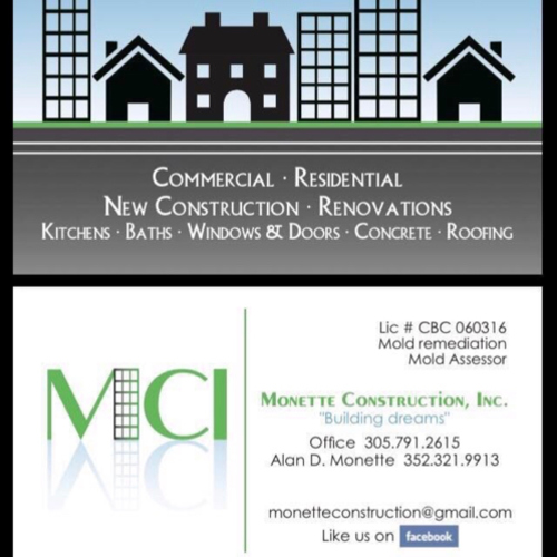 Construction Inc,. Dania Beach, FL