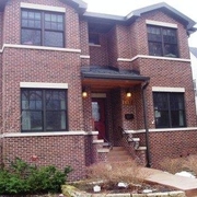 Built custom single family home in Skokie