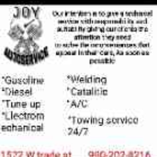 JOY AUTO SERVICE Charlotte, NC