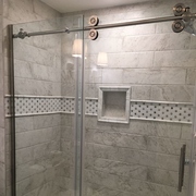 60” Glass Shower Door Install