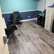 Vinyl plank floor we did for a daycare in our area