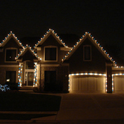 holiday Light Hanging!!