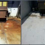 Local Restaurant dumpster area cleaning!!