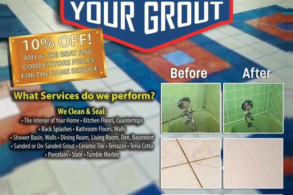 Elite Carpet Care Now Offers Tile Grout Recolor Elite Carpet Care