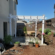 Pergola assembly in Roseville
