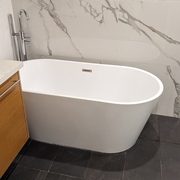 Tub Set and Caulked