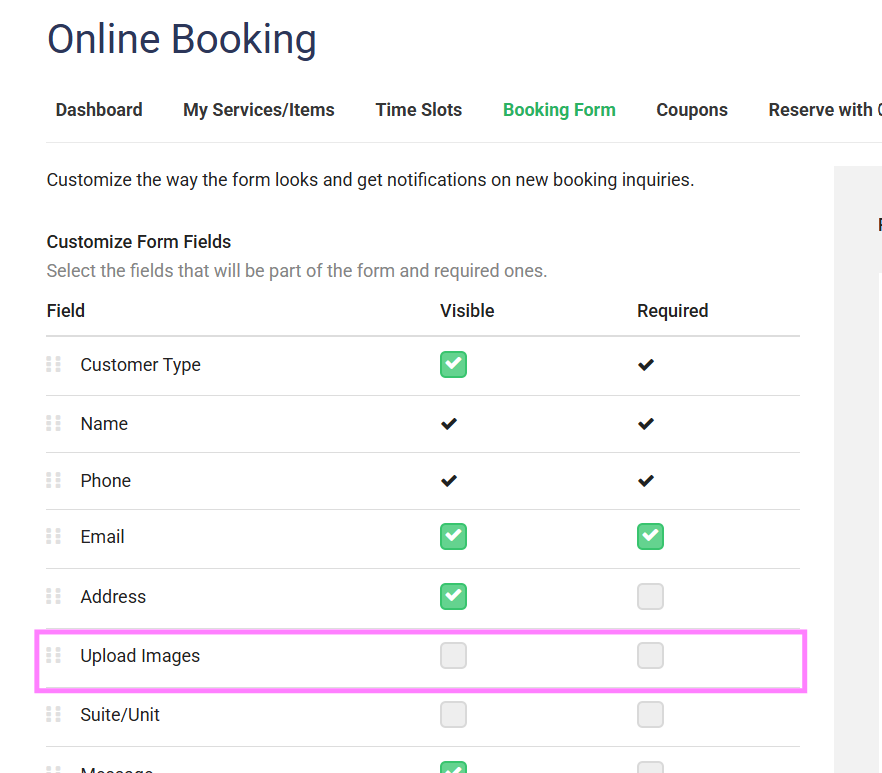 bookingupload