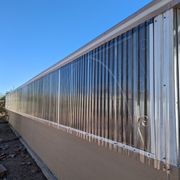 Clear Siding Expanded the Living Area