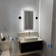 Vanity installation